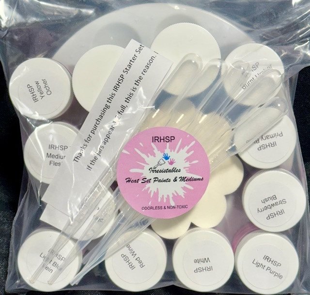  IRHSP Starter Paint Set 10 Colors 2 Mediums + Extras