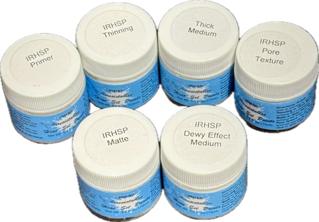 IRHSP Starter 6 Piece Medium Set 1/2 oz. Jars + LiquiThin