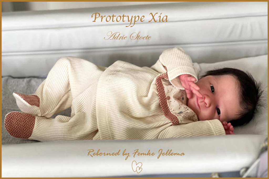 Xia Reborn Vinyl Doll Kit by Adrie Stoete Limited Edition
