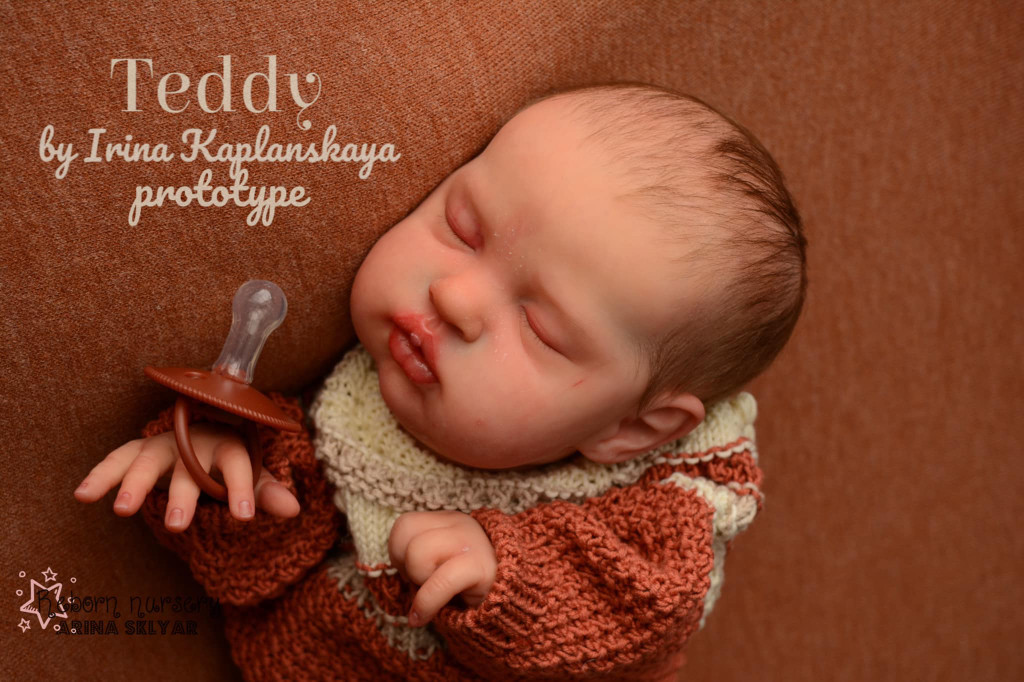 Teddy Reborn Vinyl Doll Kit by Irina Kaplanskaya Limited Edition
