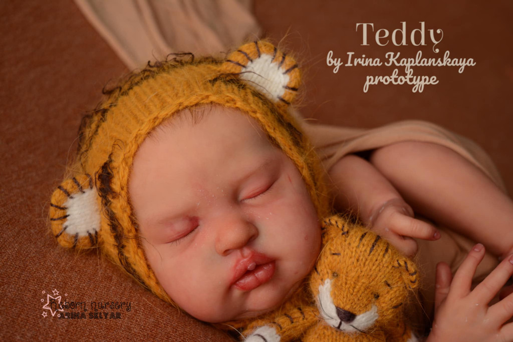 Teddy Reborn Vinyl Doll Kit by Irina Kaplanskaya Limited Edition