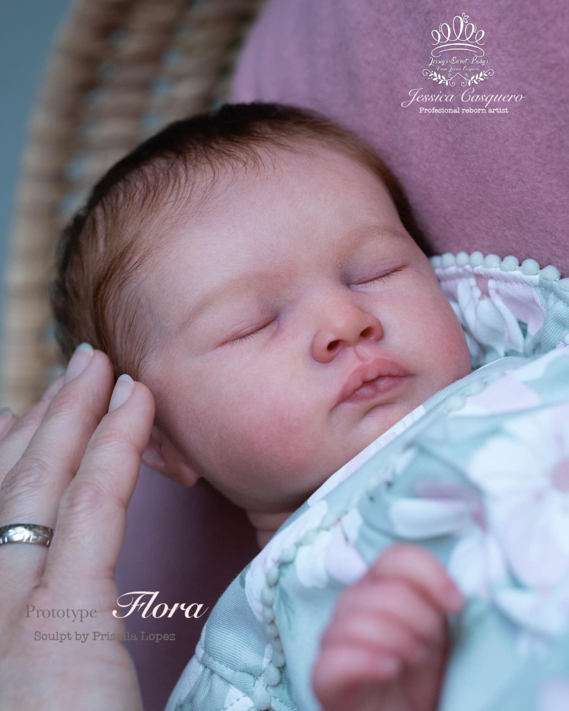 Flora Reborn Vinyl Doll Kit by Pricsila Lopez Limited Edition