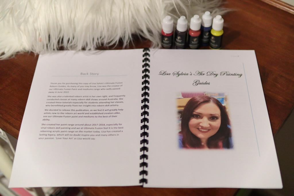 Ultimate Fusion Air Dry Painting Tutorial Book Express to Success Guide 