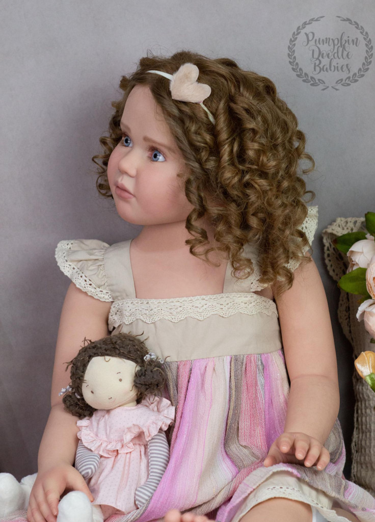Adelia Life Sized Child Reborn Vinyl Doll Kit by Olga Tschenskaja