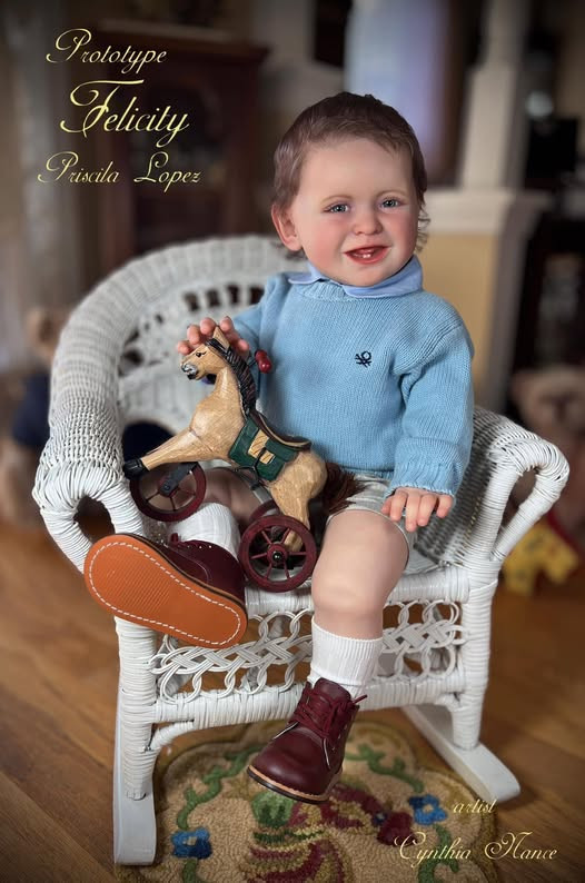 Felicity Reborn Vinyl Doll Kit by Priscila Lopez Small Limited Edition