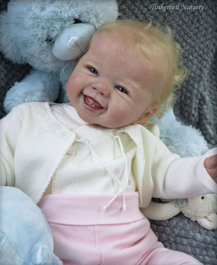 Kenzie Reborn Vinyl Doll Kit by Sandy Faber 26