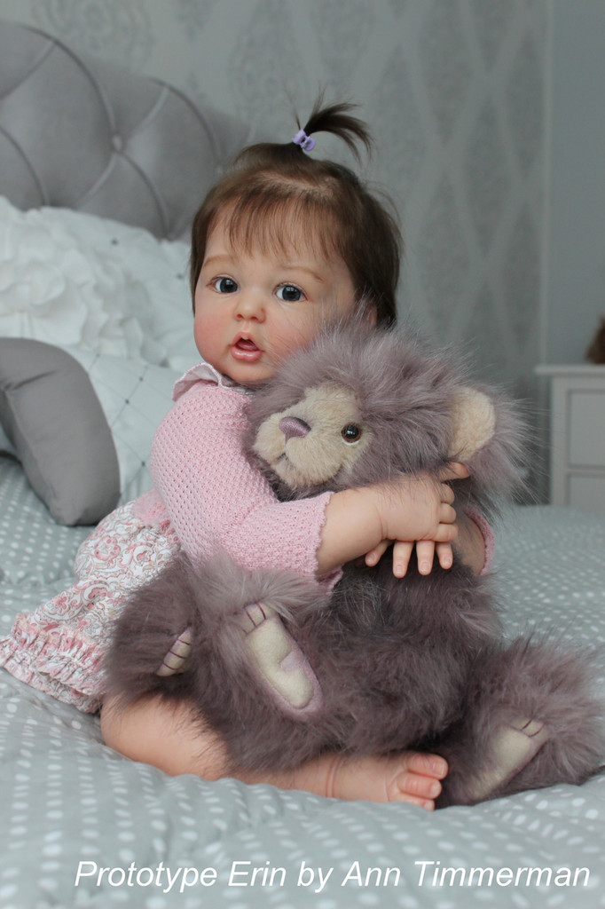 Marigold Reborn Vinyl Doll Kit by Ann Timmermen 24