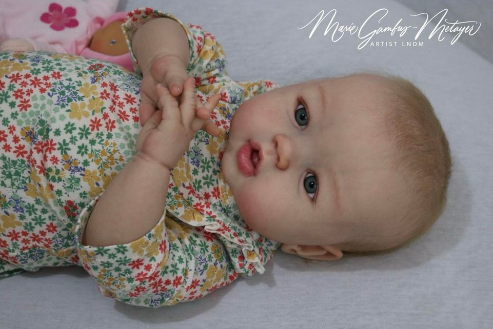Harper Reborn Vinyl Doll Kit by Sandy Faber 26