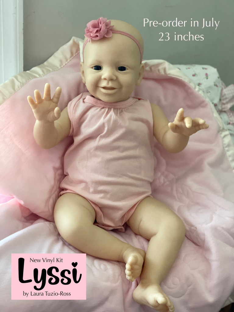 Lyssi Reborn Vinyl Doll Kit by Laura Tuzio Ross 23