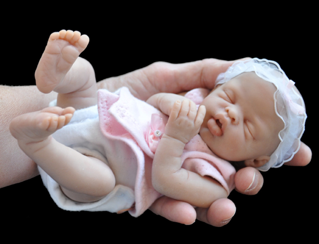 Katie Mini Reborn Vinyl Doll Kit by Marita Winters