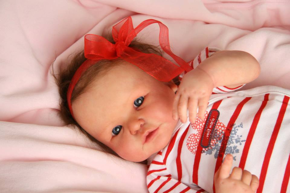Lidy Reborn Vinyl Doll Kit by Didy Jacobsen 18