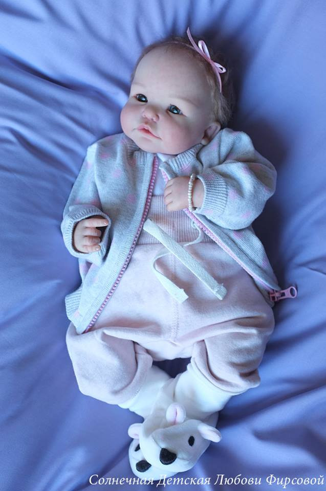 Lidy Reborn Vinyl Doll Kit by Didy Jacobsen 18