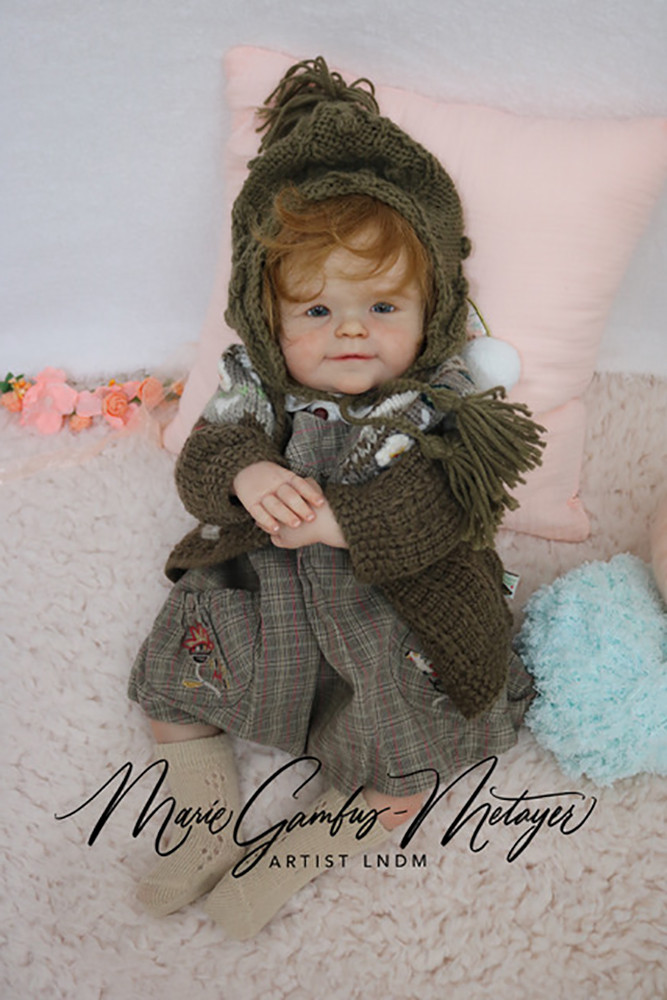 Linn Reborn Vinyl Doll Kit by Didy Jacobsen 19