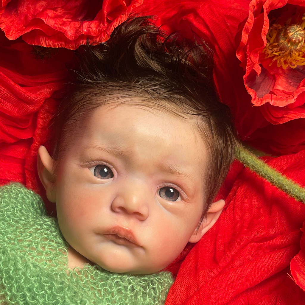 Elf-Fie Reborn Elf Vinyl Doll Kit by Karola Wegerich 20