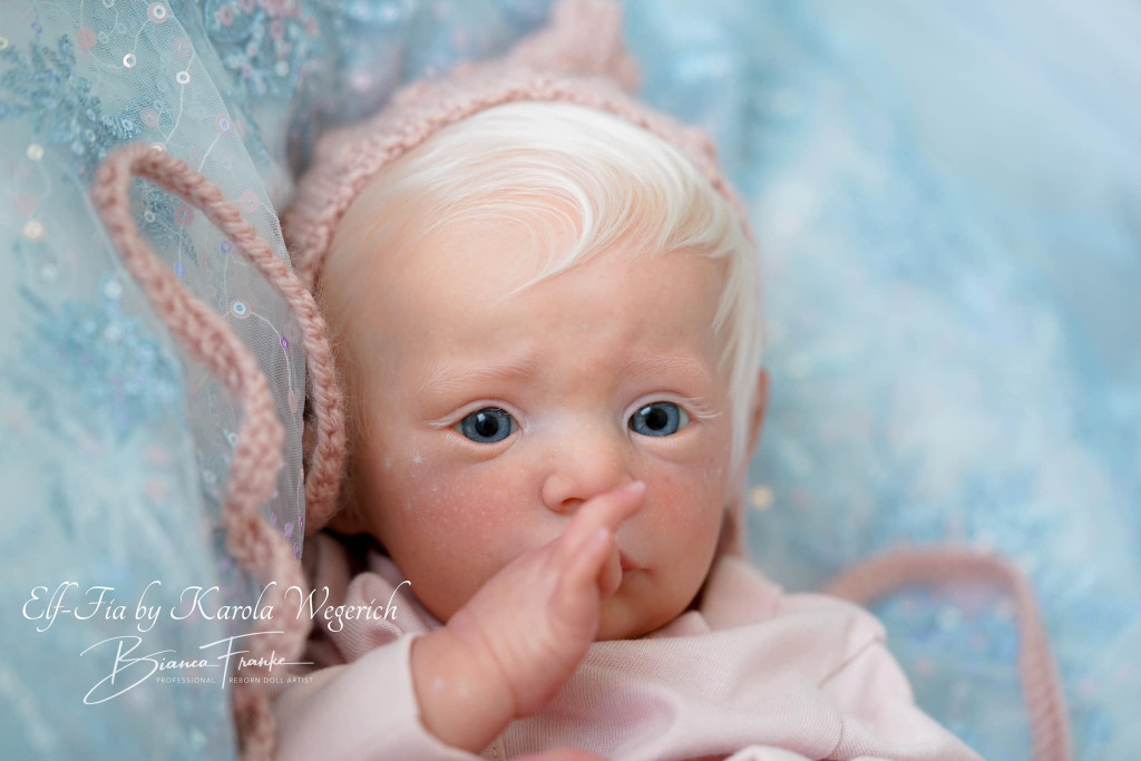 Elf-Fie Reborn Elf Vinyl Doll Kit by Karola Wegerich 20