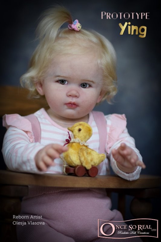 Ying Reborn Vinyl Toddler Doll Kit by Ping Lau 28