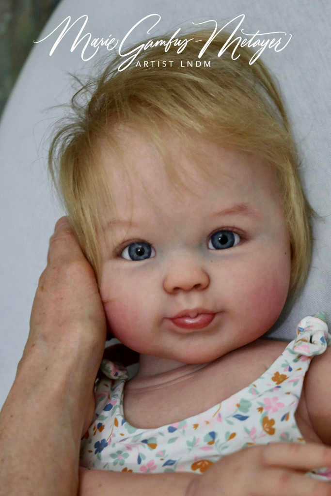 Emmeline Reborn Vinyl Toddler Doll Kit by Ping Lau 28"