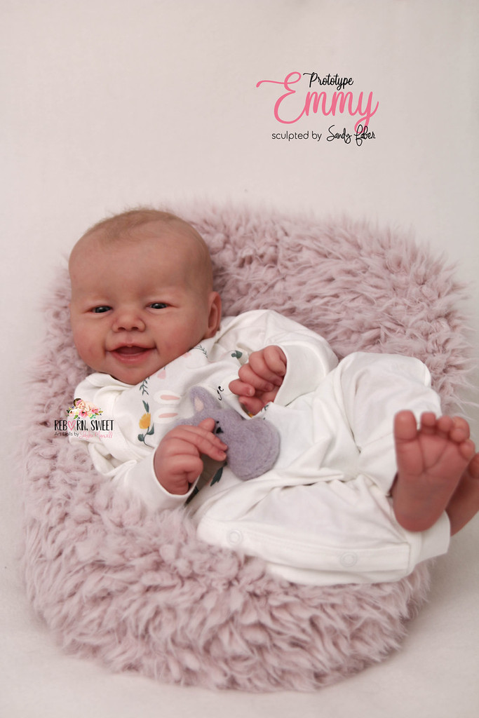 Emmy Reborn Vinyl Doll Kit by Sandy Faber 20-21