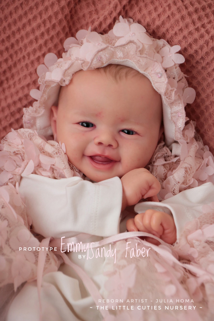 【リボーンドール】 Emmy Emmy Reborn Vinyl Doll Kit by Sandy Faber 20-21