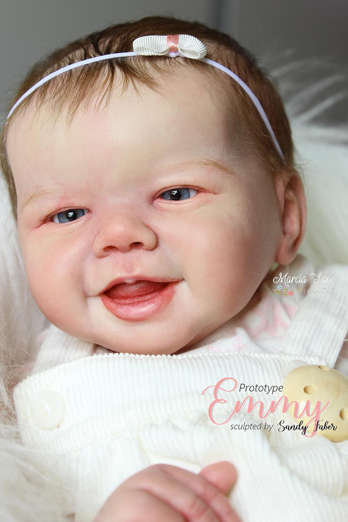 Emmy Reborn Vinyl Doll Kit by Sandy Faber 20-21