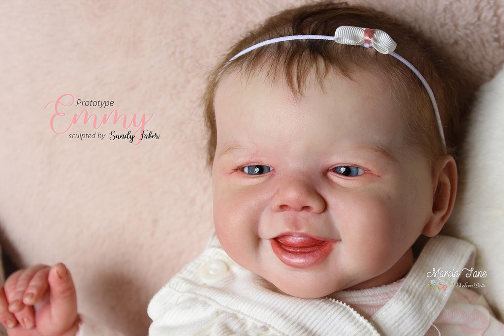 Emmy Reborn Vinyl Doll Kit by Sandy Faber 20-21