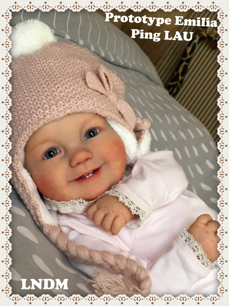 Emilia Reborn Vinyl Toddler Doll Kit by Ping Lau 30