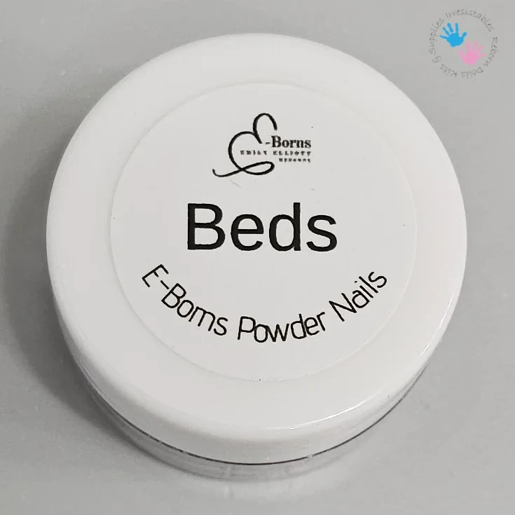 E-Borns Powder Nail Individual Color - Nail Beds 3ml Jar