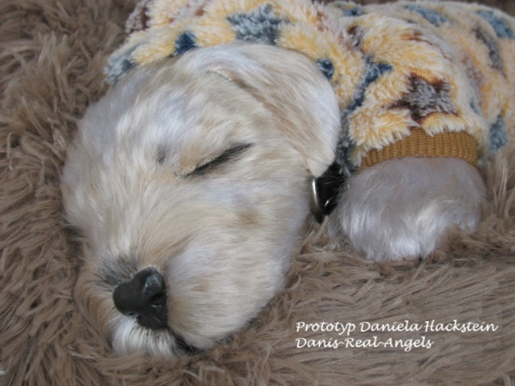 Benni the Labrador Puppy Reborn Vinyl Doll Kit by Simon Laurens 15"