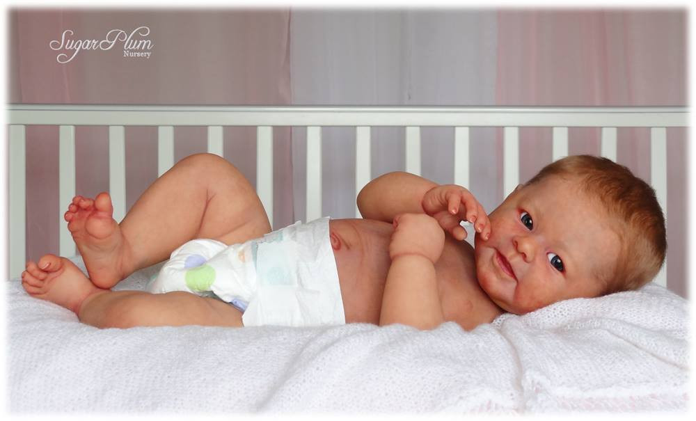 Greta Reborn Vinyl Doll Kit by Andrea Arcello 20