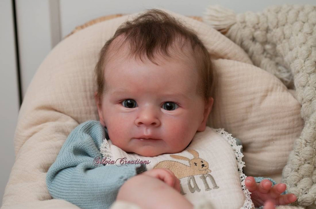 Vian Limited Edition Reborn Vinyl Doll Kit by Olga Auer 21