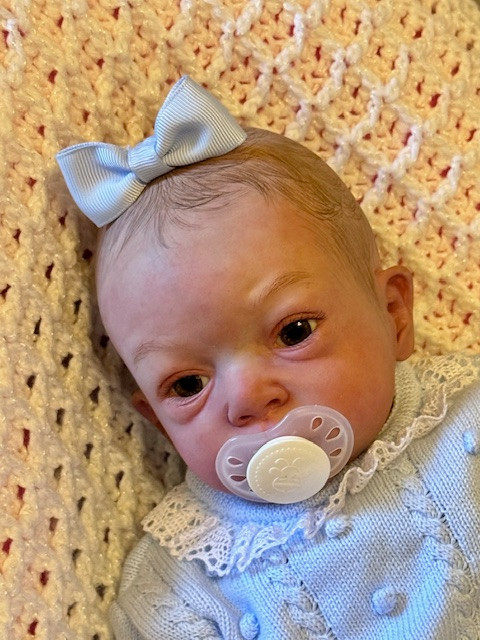 Adelya Reborn Vinyl Finished Reborn Doll  by Olga Auer Sold Out Edition