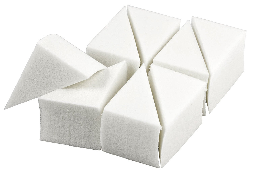 Jumbo Soft Foam Sponge Wedges 12 piece package for Reborning Latex Free