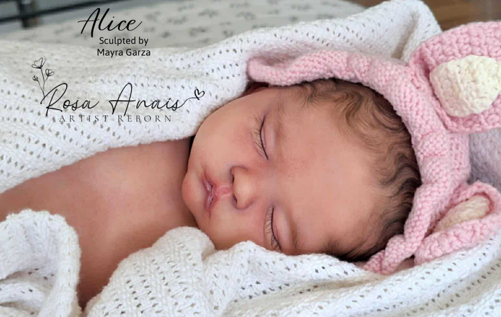 Alice Reborn Vinyl Doll Kit by Mayra Garza 19"