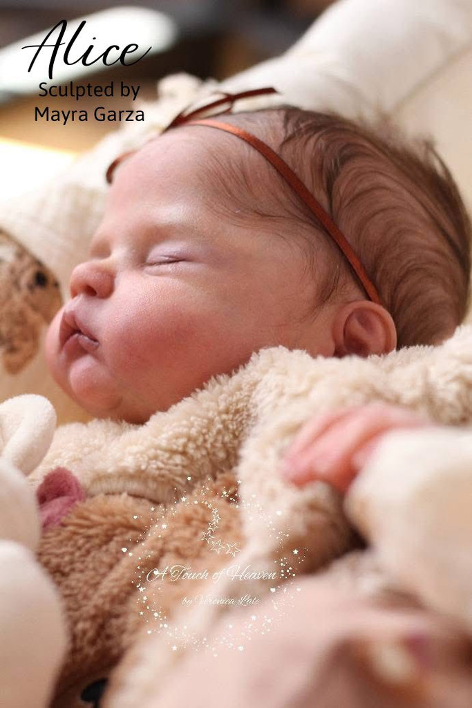 Alice Reborn Vinyl Doll Kit by Mayra Garza 19"