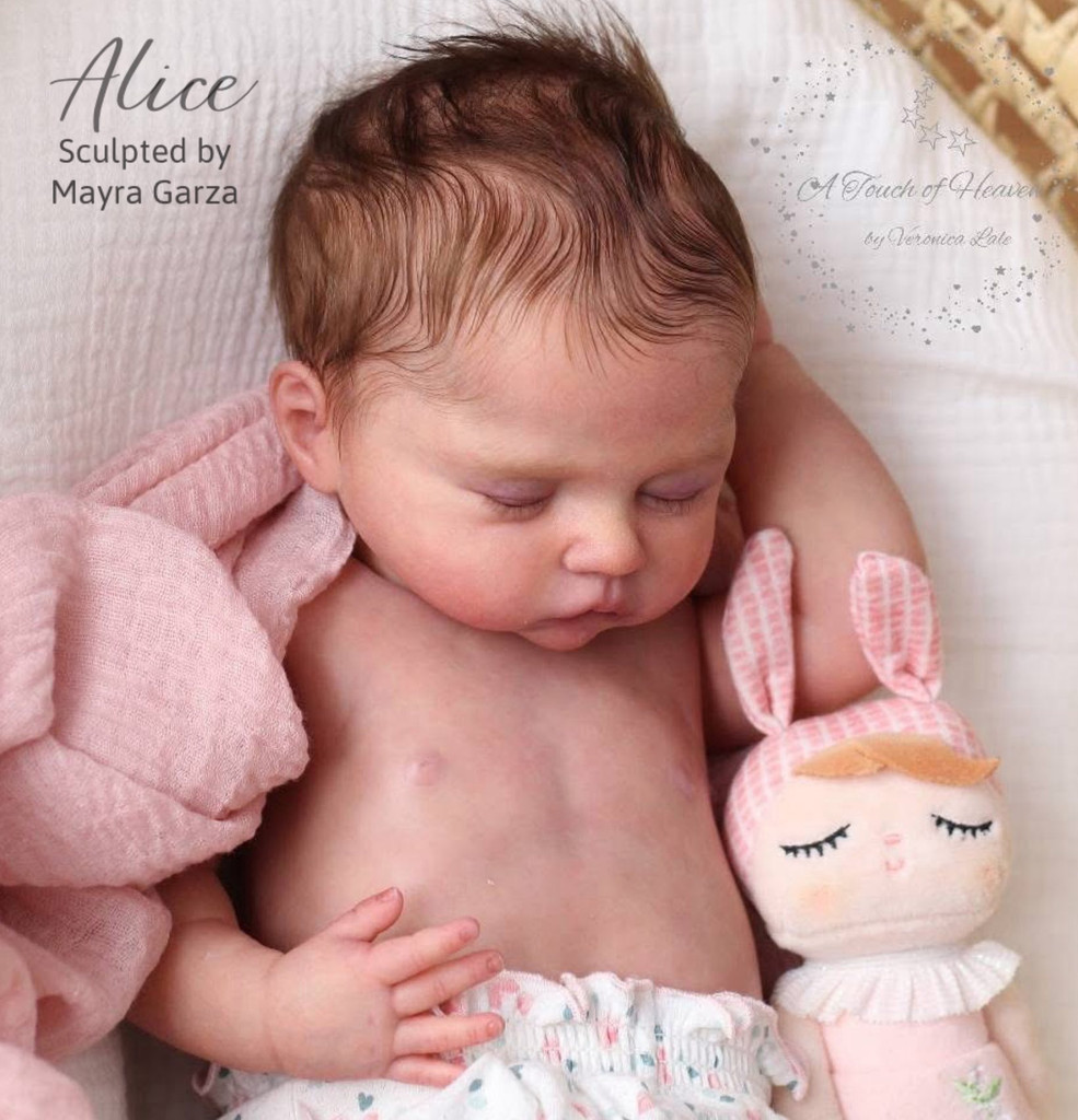 Alice Reborn Vinyl Doll Kit by Mayra Garza 19"