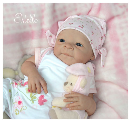 【リボーンドール】 ESTELLE Estelle Doll Kit by Evelina Wosnjuk