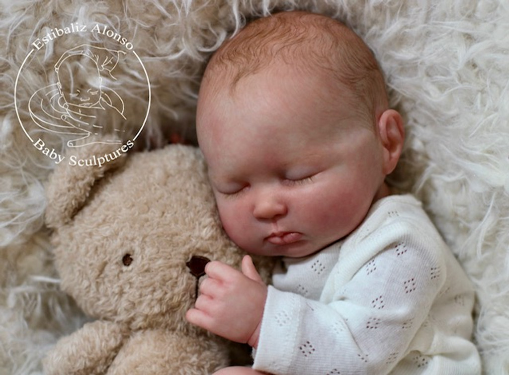 Angus/Agnes  Reborn Vinyl Doll Kit by Estibaliz Alonso 14"