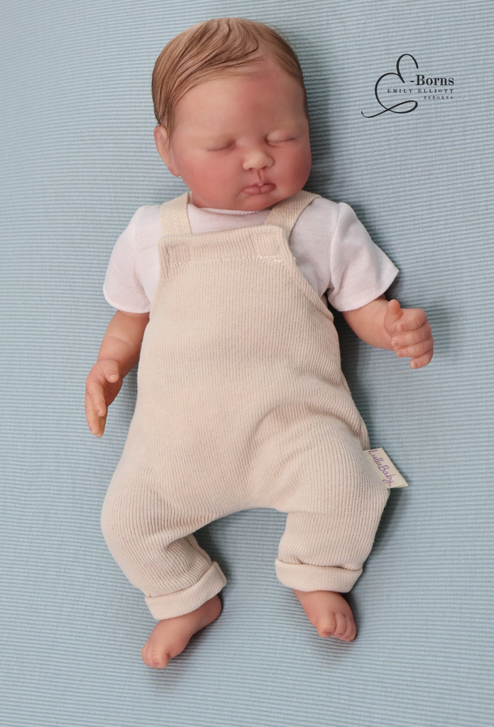 Angus/Agnes  Reborn Vinyl Doll Kit by Estibaliz Alonso 14"