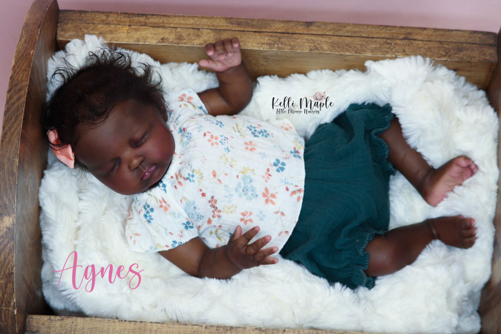 Angus/Agnes  Reborn Vinyl Doll Kit by Estibaliz Alonso 14"