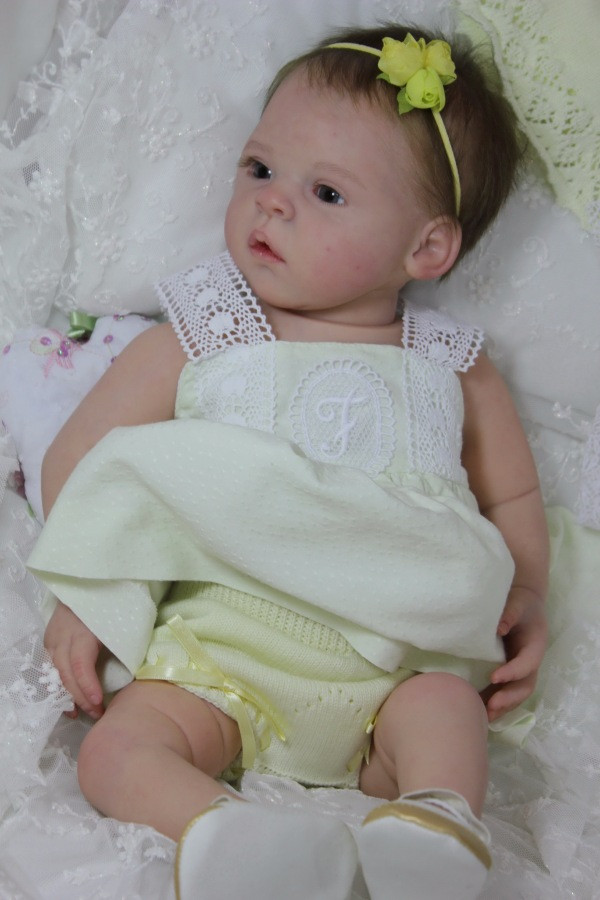 Santina Reborn Vinyl Doll Kit by Ping Lau 20"  3/4 Limbs