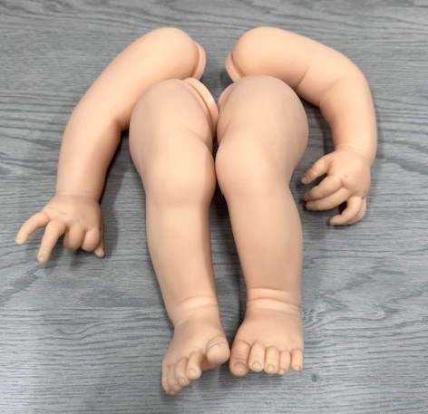 Santina Reborn Vinyl Doll Kit by Ping Lau 20"  3/4 Limbs