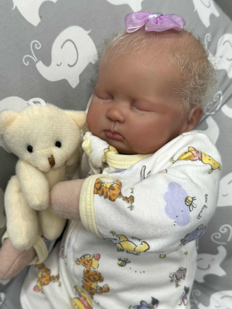 Angus Reborn Finished Cuddle Baby Doll sculpted byEstibaliz Alonso 14" Boo Boo