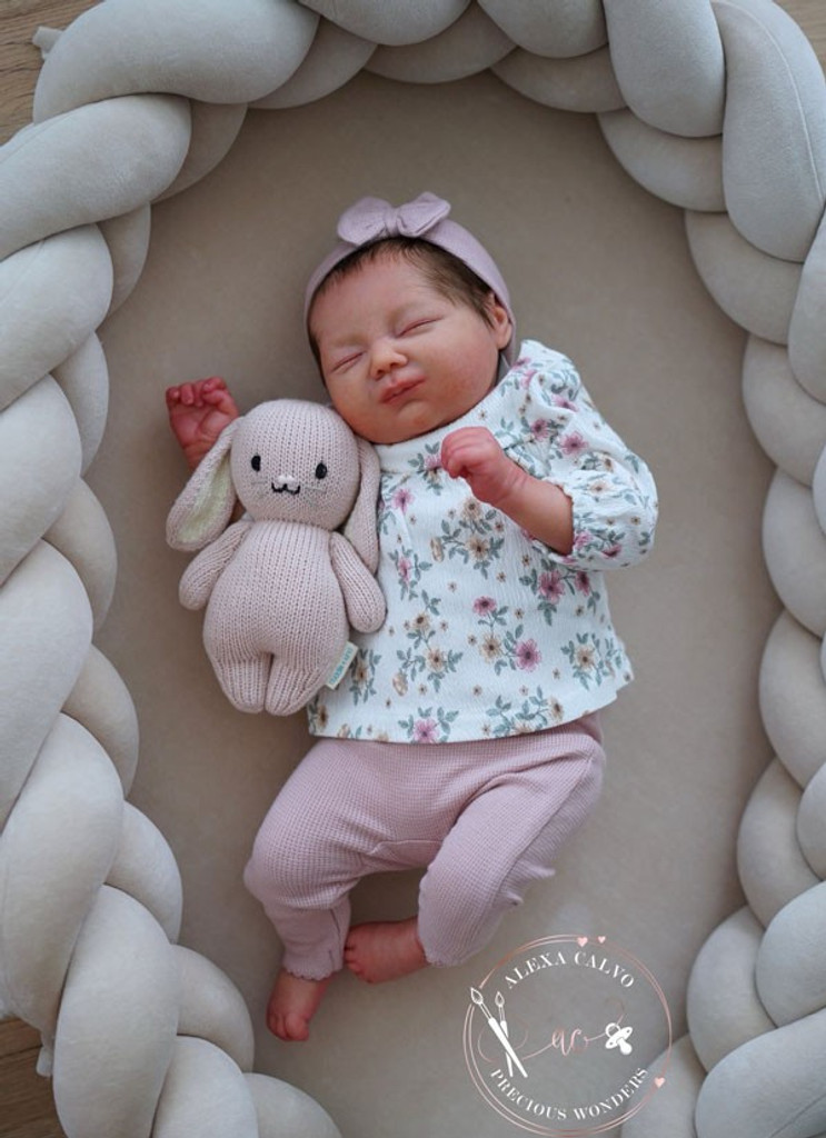 Bubble Reborn Vinyl Doll Kit by Paqui Galan  19"