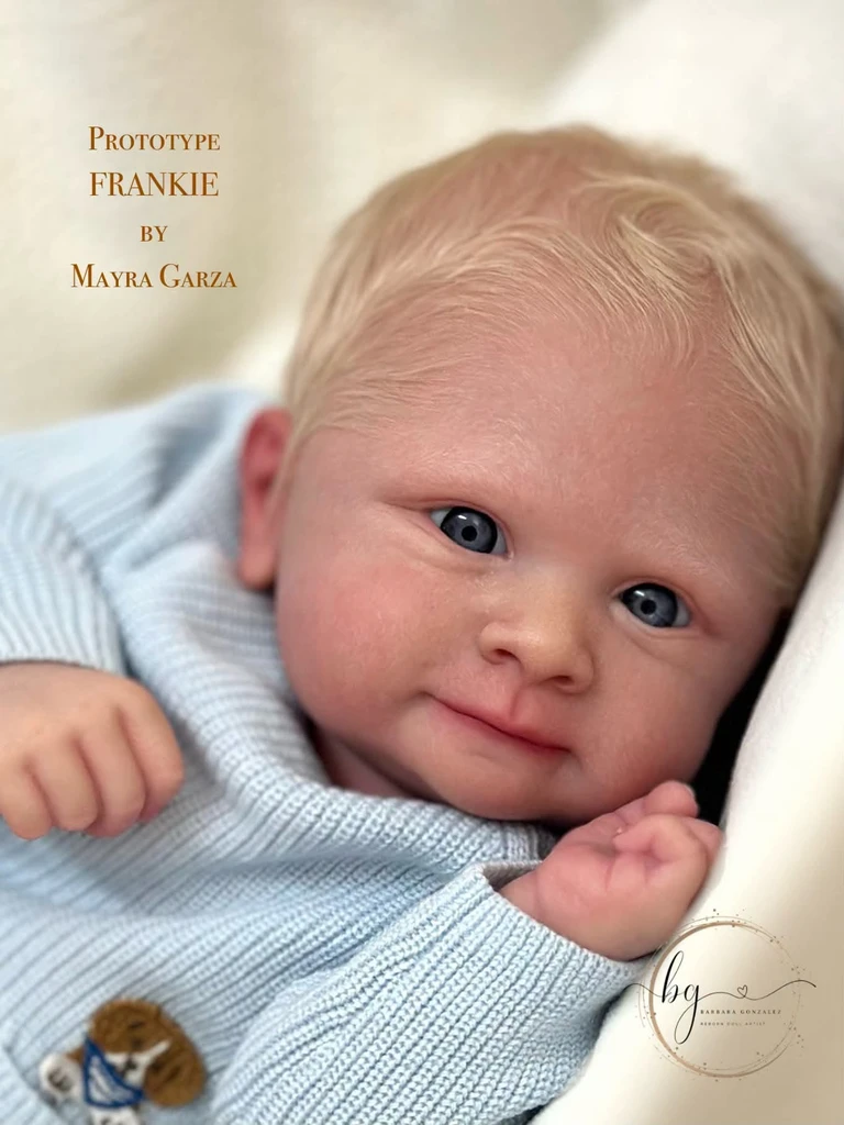 Frankie Reborn Vinyl Doll Kit by Mayra Garza 19"