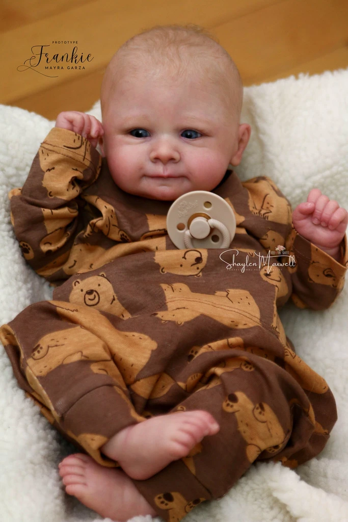 Frankie Reborn Vinyl Doll Kit by Mayra Garza 19"