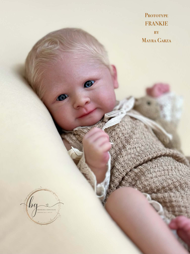 Frankie Reborn Vinyl Doll Kit by Mayra Garza 19"