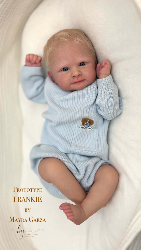 Frankie Reborn Vinyl Doll Kit by Mayra Garza 19"