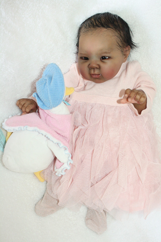 Jiali Reborn Vinyl Doll Head by Adrie Stoete Mix & Match