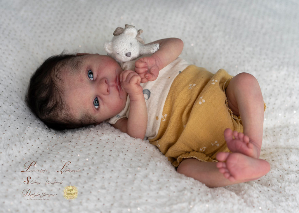Lillegroda Reborn Vinyl Doll Kit by Sabine Altenkirch 18