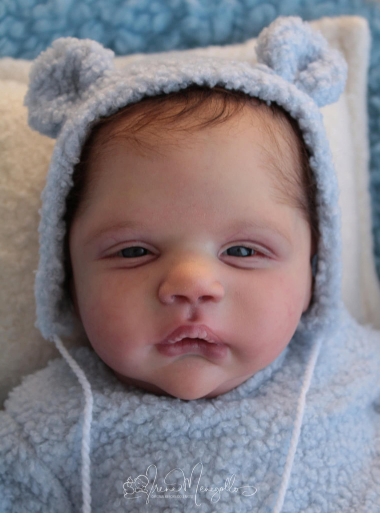 Alessandro Awake Reborn Vinyl Doll Kit by Cassie Brace  19.5" SMALL Limited Edition 